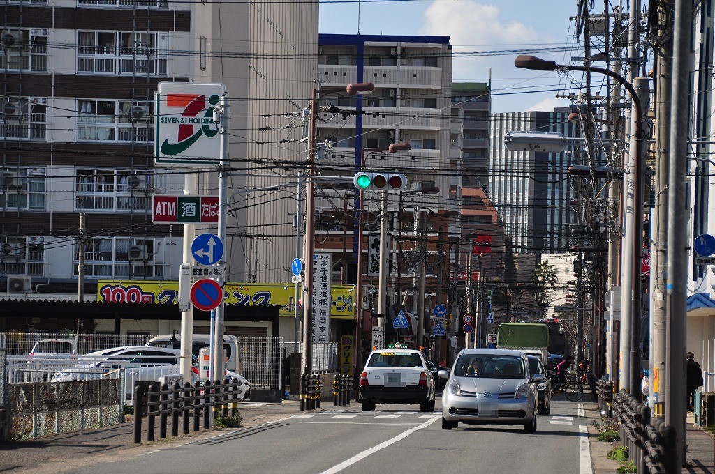 オフィス街が多い