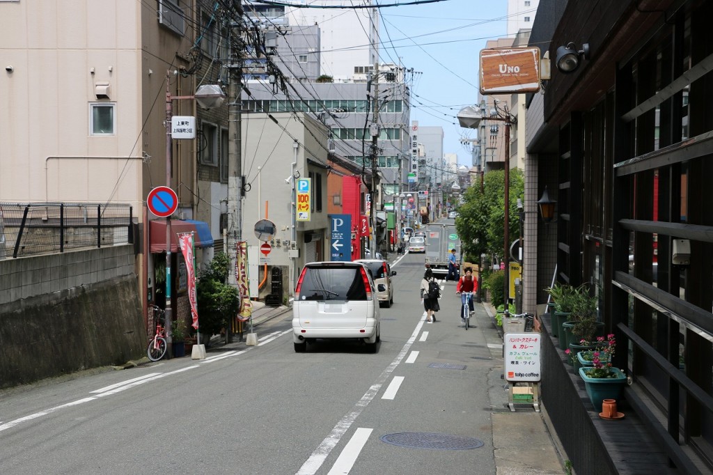 博多祇園山笠の追い山コース